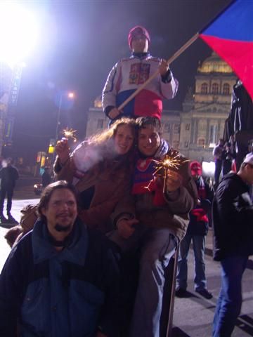 Natáčení reklamy 12.12.05